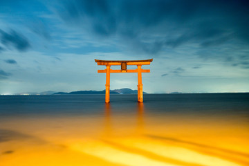 shirahige shrine,takashima city,shiga,japan