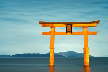 shirahige shrine,takashima city,shiga,japan