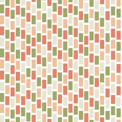 Seamless abstract pattern with colored rectangles