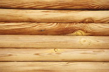 Rustic Log Cabin Wall 