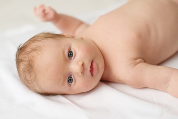 One month old baby