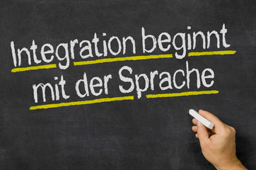 Integration beginnt mit der Sprache