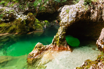 Mostnica gorge, Bohinj, Slovenia