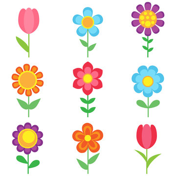 Cartoon Flowers Images – Browse 963,026 Stock Photos, Vectors, and Video |  Adobe Stock