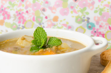 Lentil soup