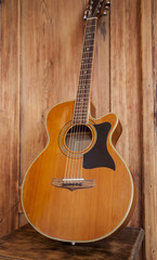 Fototapeta premium Acoustic guitar.