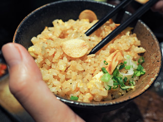 Japanese garlic butter rice