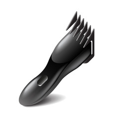 Hair clipper isolated on white vector