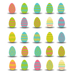 Сет пасхальных яиц