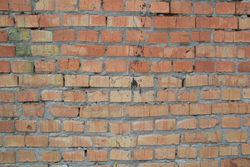 Fototapeta premium Red brick wall background