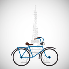 Obraz na płótnie Canvas Graphic design of Bike lifestyle 