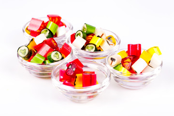 colorful multi-colored candy