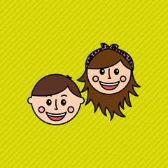 Fototapeta premium family love design 