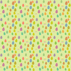 Бесшовный фон с пасхальных яиц