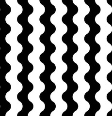 Vector modern seamless geometry pattern, black and white abstract geometric background, subtle pillow print, monochrome retro texture, hipster fashion design