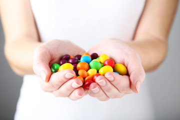 Candy isolated on white