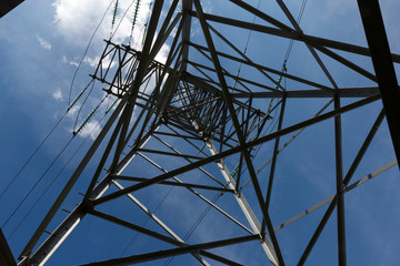 High voltage tower