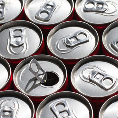 Soda cans