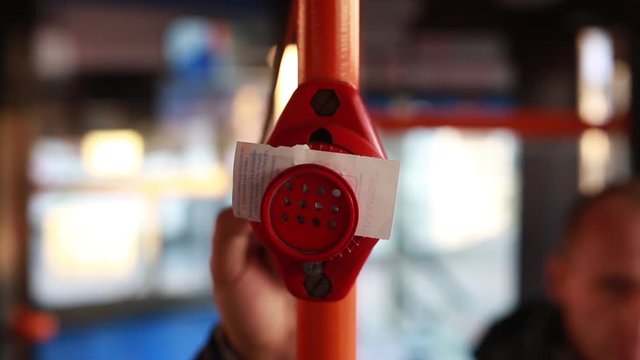 The composter in the bus