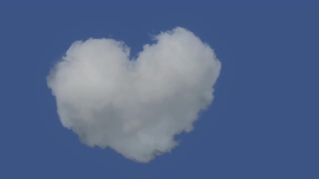 Real Heart Shaped Cloud Not CGI