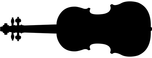 silhouette violin