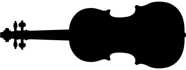 silhouette violin