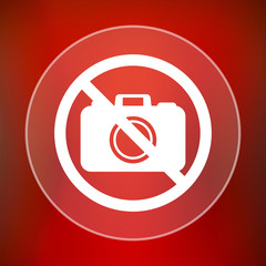 Forbidden camera icon