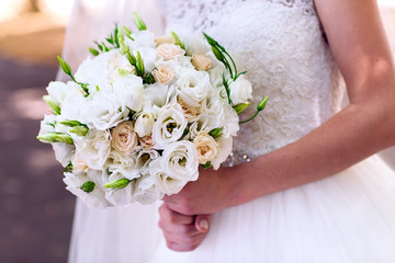 Obraz na płótnie Canvas Bridal bouquet.