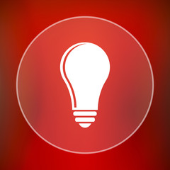 Light bulb - idea icon