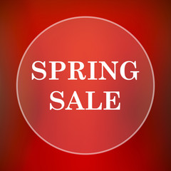 Spring sale icon