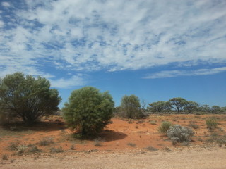 Fototapeta premium Wolken im Outback, Australien