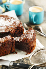 Chocolate fudge cake