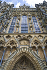 Fototapeta na wymiar Wells Cathedral in Somerset England