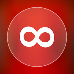 Infinity sign icon