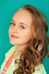 Fototapeta premium Lovely little lady