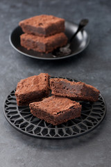 Chocolate cake brownies