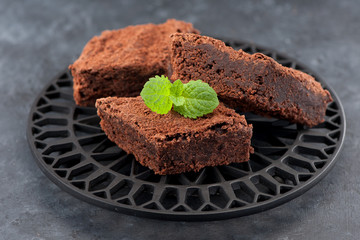 Chocolate cake brownies