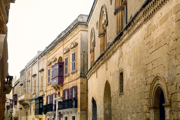 Fototapeta na wymiar Mdina, the old capital of Malta