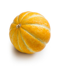 Melon on white background