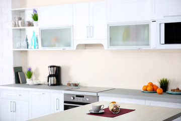 New modern kitchen interior