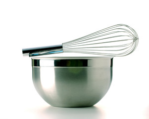 Whisk and Bowl