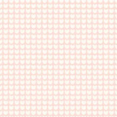 Knitted pattern. Seamless. Pastel color. Vector illustration