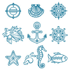 Marine set. 
