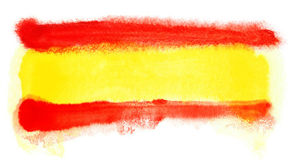 Spain flag illustration