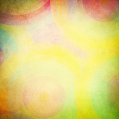 Multicolor grunge background. A vintage poster.