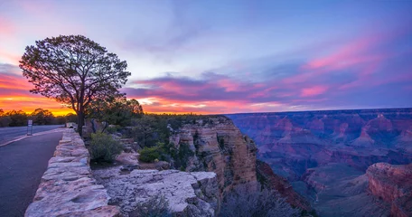 Papier Peint photo Canyon Vue imprenable sur le parc national du Grand Canyon, Arizona. C& 39 est l& 39 une des merveilles naturelles les plus remarquables au monde.