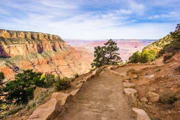 Amazing view of the grand canyon national park, Arizona. It is one of the most remarkable natural wonders in the world. 