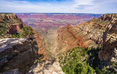 Amazing view of the grand canyon national park, Arizona. It is one of the most remarkable natural wonders in the world.