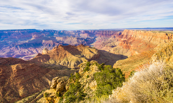 Amazing view of the grand canyon national park, Arizona. It is one of the most remarkable natural wonders in the world.