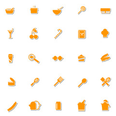 Food and Drink icons set